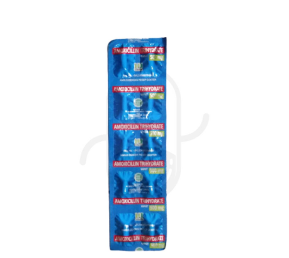 AMOXICILLIN HEXPHARM 500 MG STRIP 10 KAPLET
