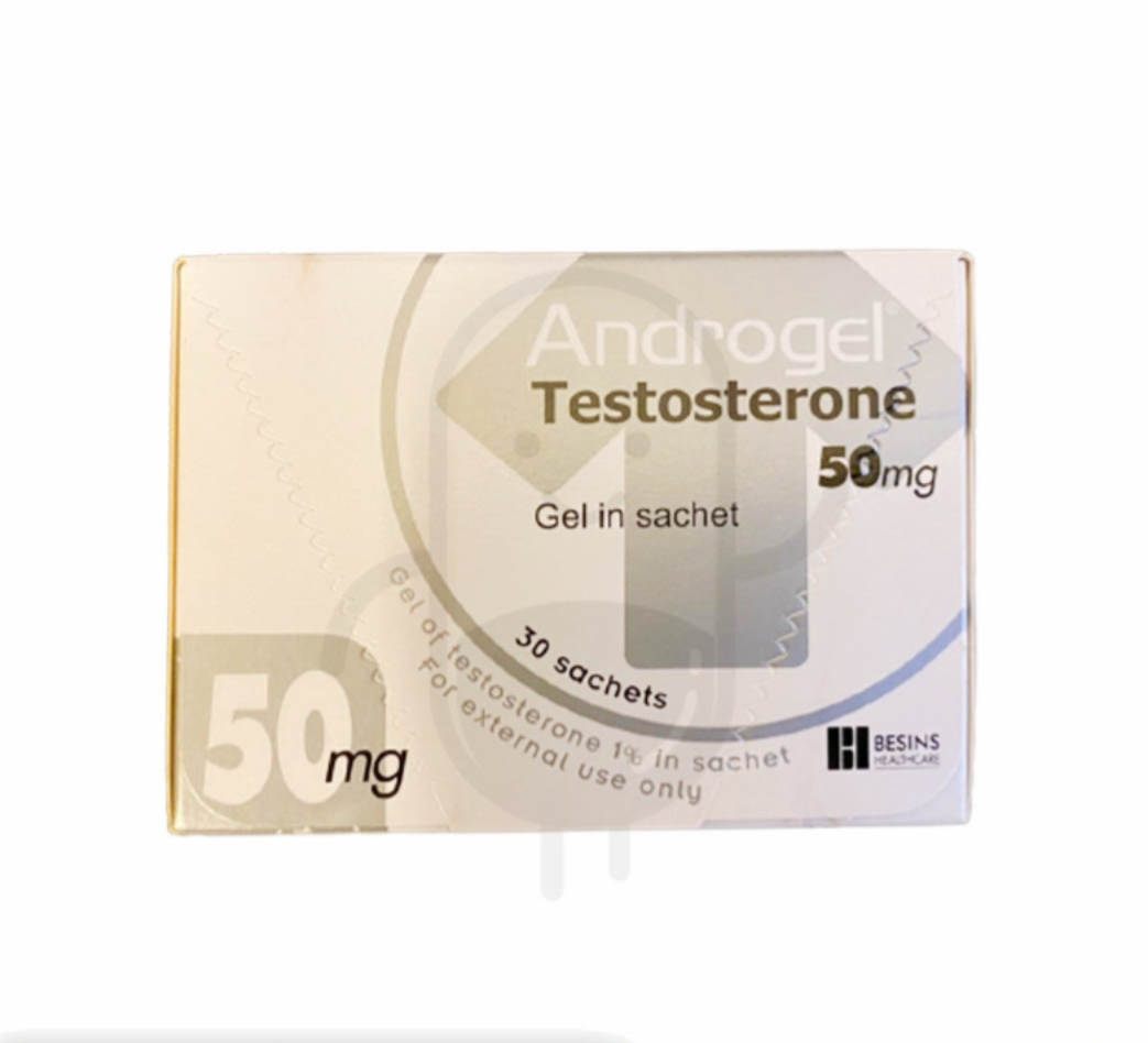 ANDROGEL 50 MG GEL 5 GRAM BOX 30 SACHET