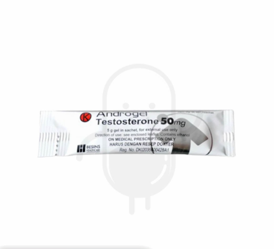 ANDROGEL 50 MG GEL 5 GRAM SACHET