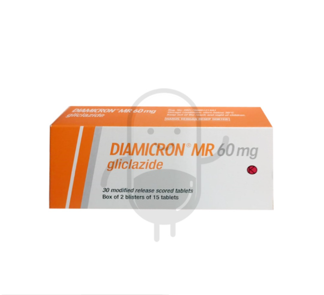 DIAMICRON MR 60 MG BOX 30 TABLET