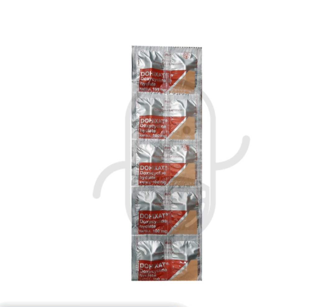DOHIXAT 100 MG STRIP 10 KAPSUL