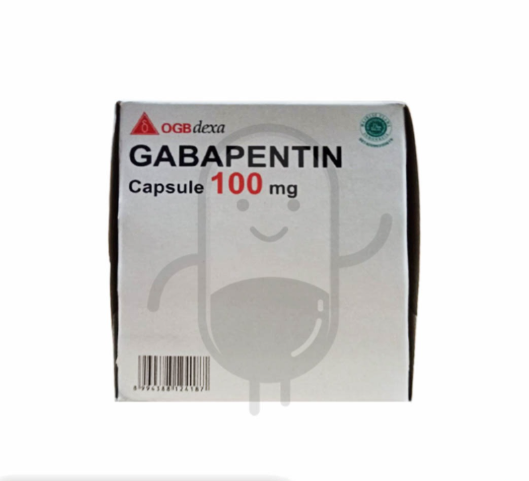 GABAPENTIN OGB DEXA MEDICA 100 MG BOX 100 KAPSUL