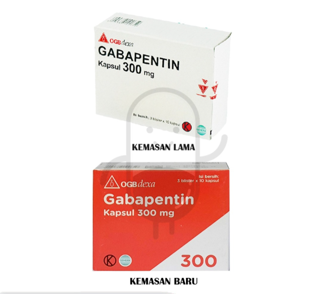 GABAPENTIN OGB DEXA MEDICA 300 MG BOX 30 KAPSUL