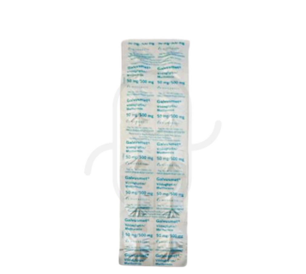 GALVUSMET 500 MG STRIP 10 TABLET
