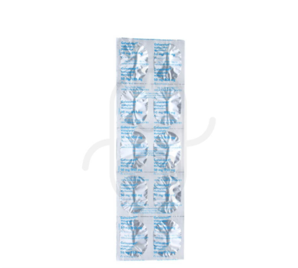 GALVUSMET 850 MG STRIP 10 TABLET