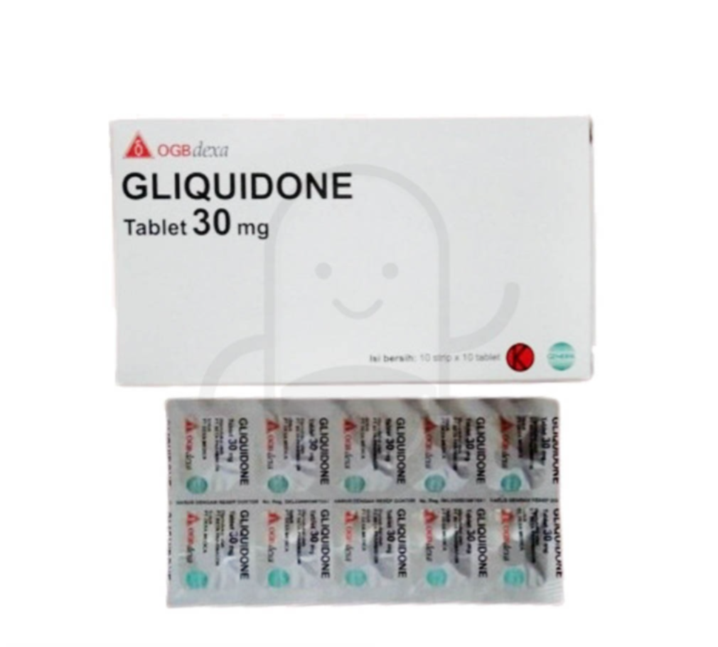 GLIQUIDONE OGB DEXA MEDICA 30 MG BOX 100 TABLET