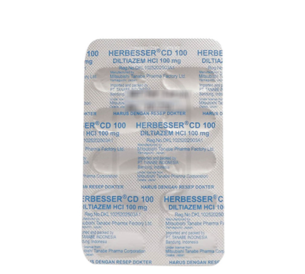 HERBESSER CD 100 MG STRIP 10 TABLET