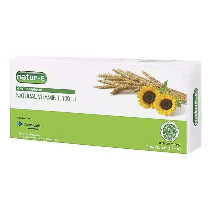 NATUR-E NATURAL VITAMIN E 100 IU BOX 16 KAPSUL