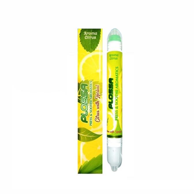 PLOSSA PRESS & SOOTHE AROMATICS CITRUS WITH HERBAL 8 ML