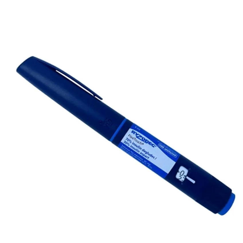 RYZODEG FLEX TOUCH 100 IU/ML INSULIN 3 ML BOX 5 PREFILLED PEN