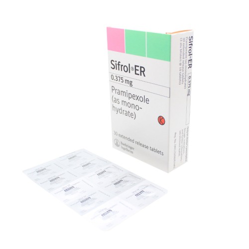 SIFROL ER 0.375 MG BOX 30 TABLET