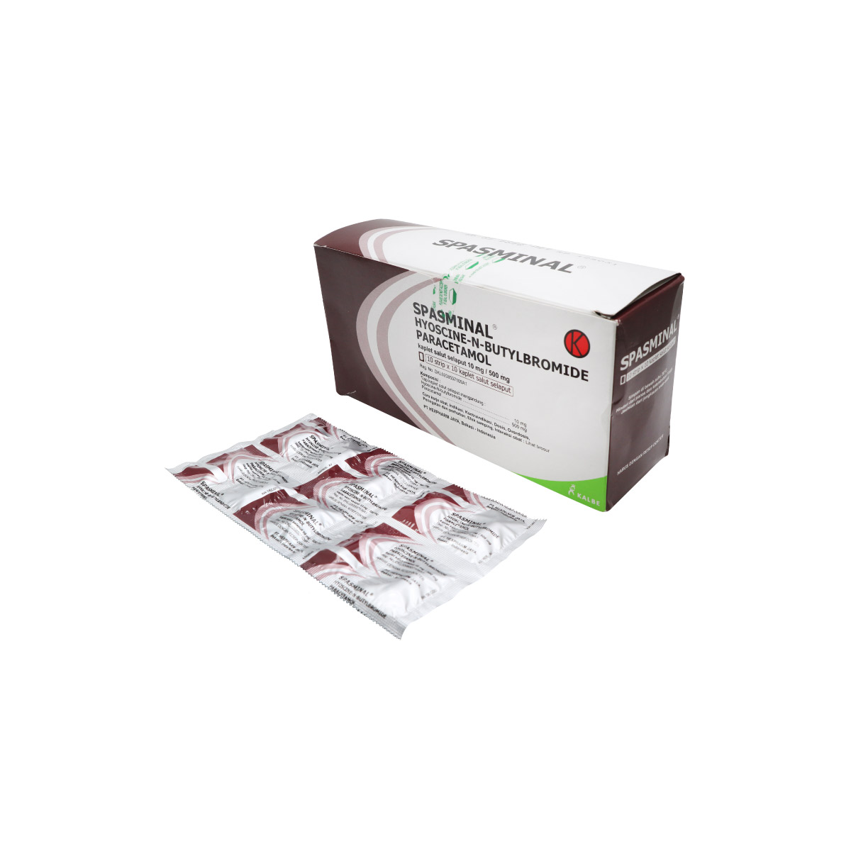 SPASMINAL 500/10 MG STRIP 10 KAPLET