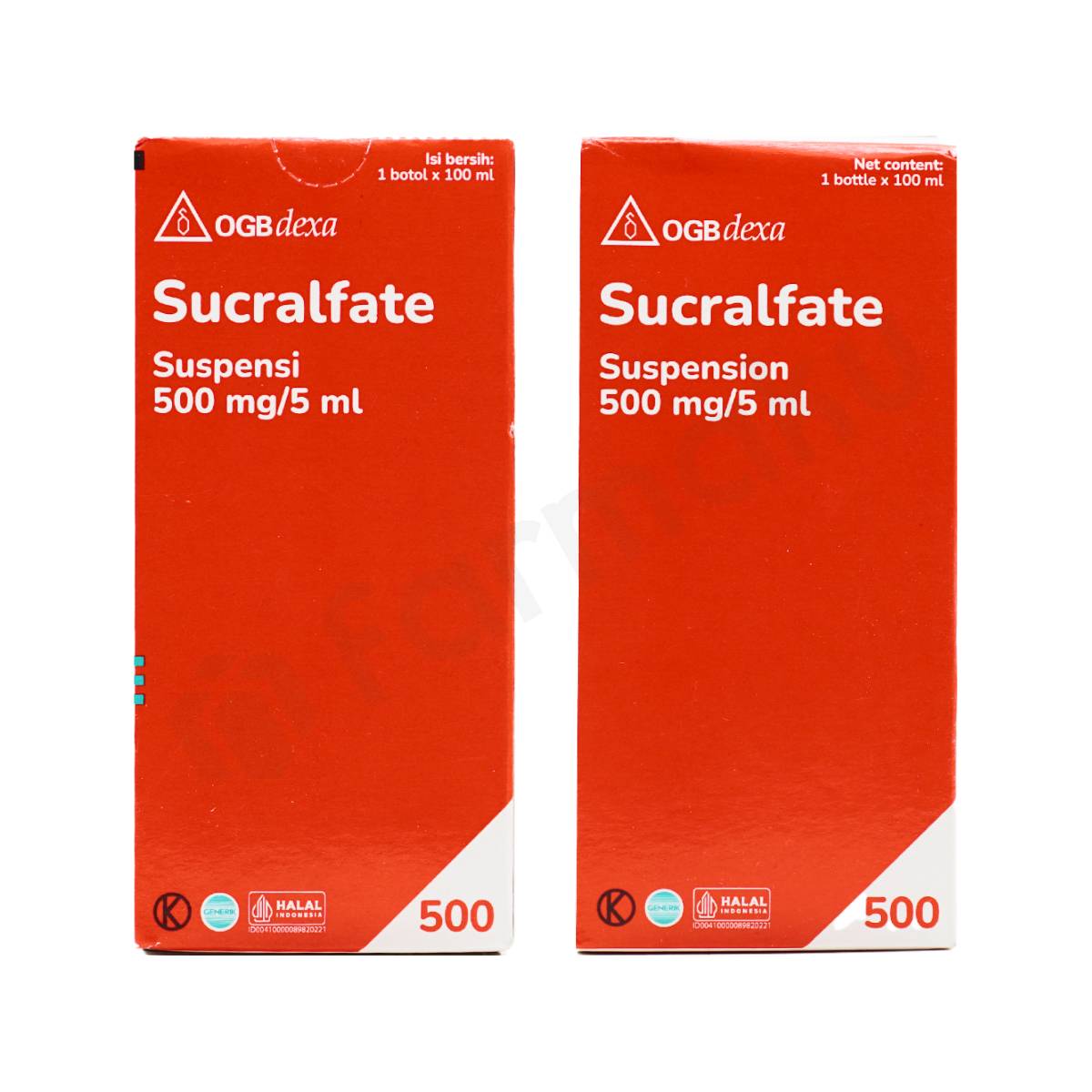 SUCRALFATE OGB DEXA MEDICA 500 MG/5 ML SUSPENSI 100 ML