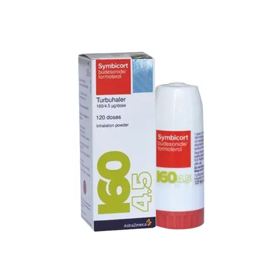 SYMBICORT 160/4.5 MG TURBUHALER 60 DOSES