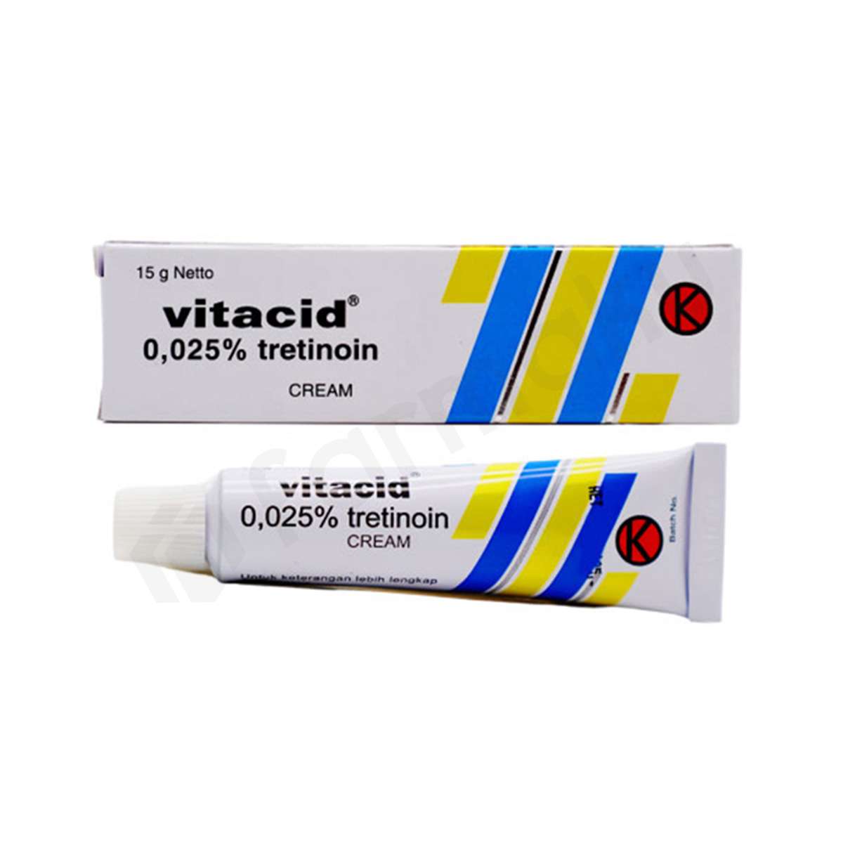 VITACID 0.025% KRIM 15 GRAM