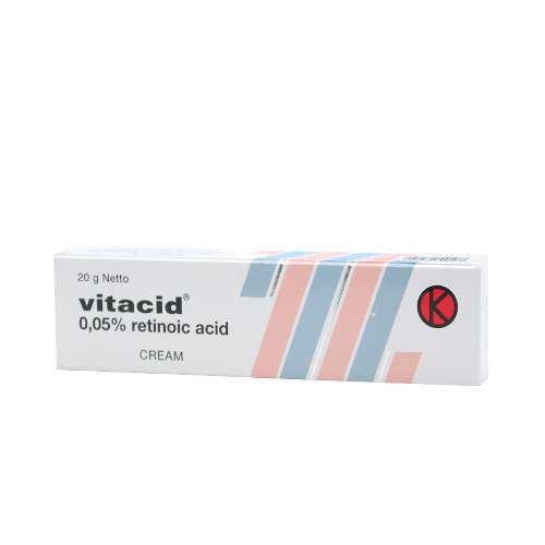 VITACID 0.05% KRIM 20 GRAM
