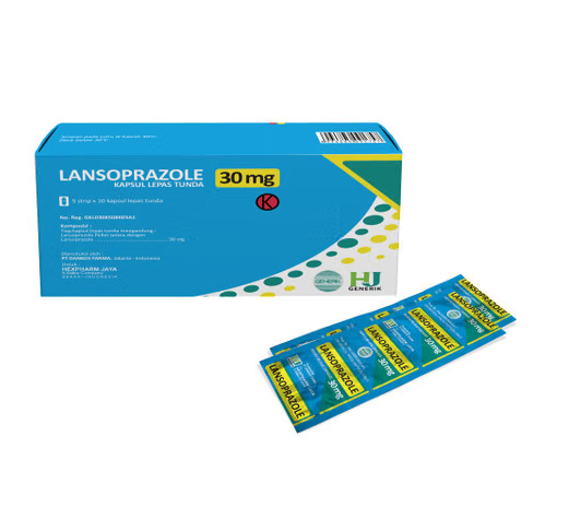 LANSOPRAZOLE HEXPHARM 30 MG BOX 100 KAPSUL