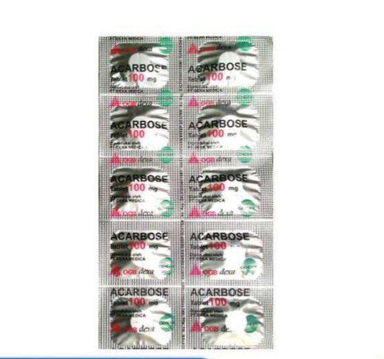 ACARBOSE OGB DEXA MEDICA 50 MG TABLET