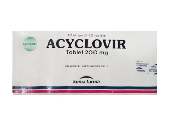 ACYCLOVIR KIMIA FARMA 400 MG BOX 100 TABLET