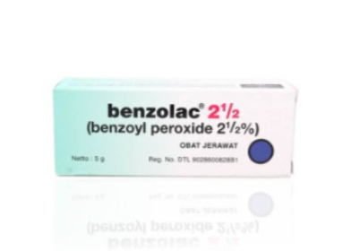 BENZOLAC 2.5% GEL ISI 5 GRAM TUBE