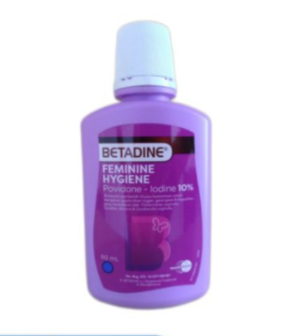 BETADINE FEMININE HYGIENE LARUTAN 60 ML
