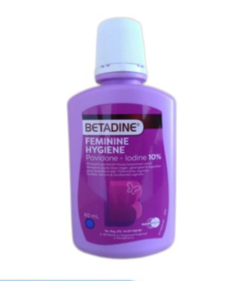BETADINE FEMININE HYGIENE LARUTAN 60 ML