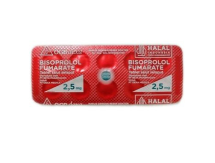 BISOPROLOL FUMARATE OGB DEXA MEDICA 2.5 MG STRIP 10 TABLET