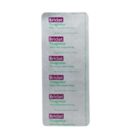 BRICLOT 90 MG STRIP 10 TABLET