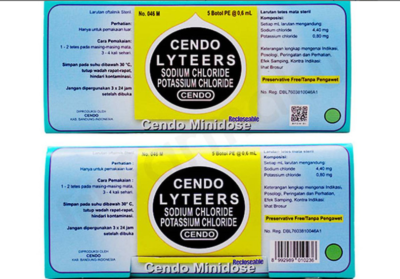 CENDO LYTERS TETES MATA BOX 5 X 0.6 ML MINIDOSE