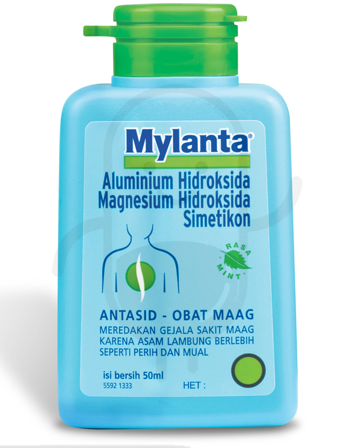 MYLANTA SUSPENSI 50 ML BOTOL
