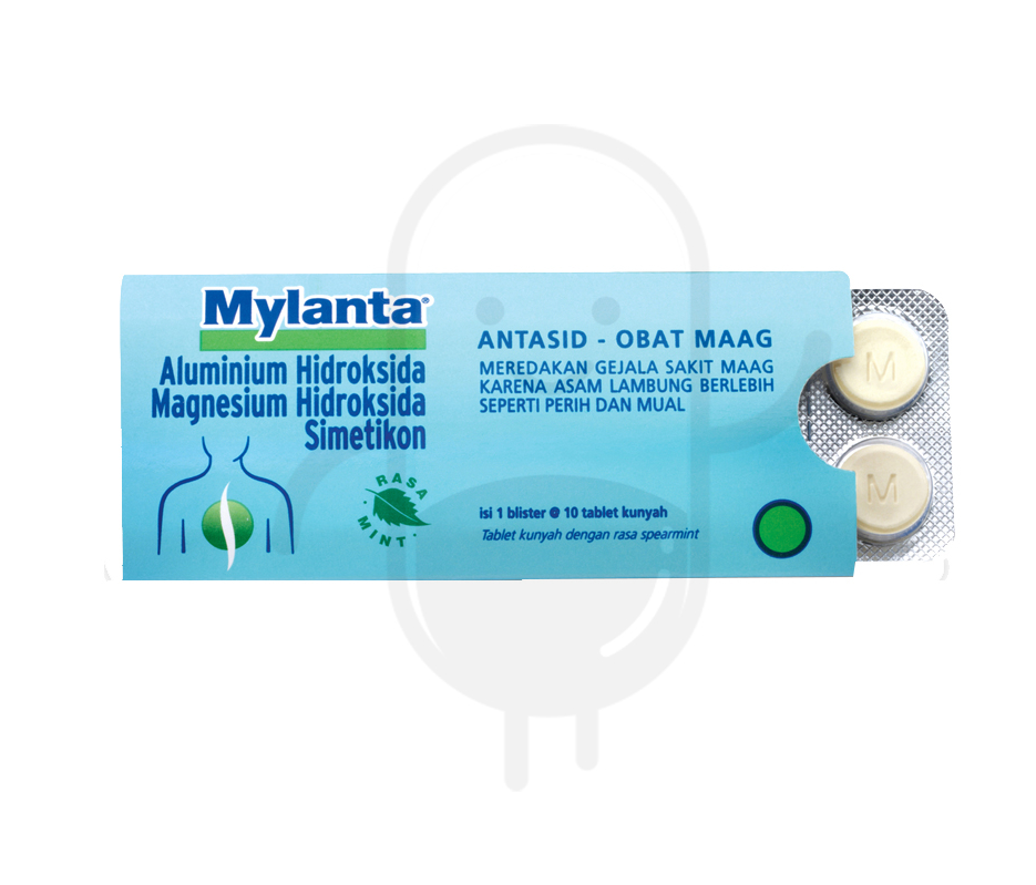 MYLANTA STRIP ISI 10 TABLET