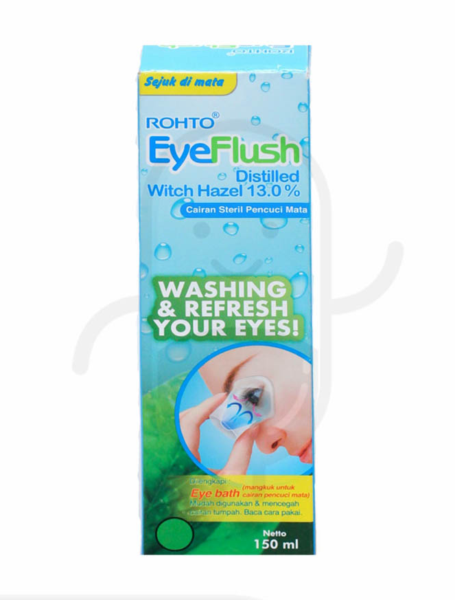 ROHTO EYE FLUSH ISI 150 ML BOTOL