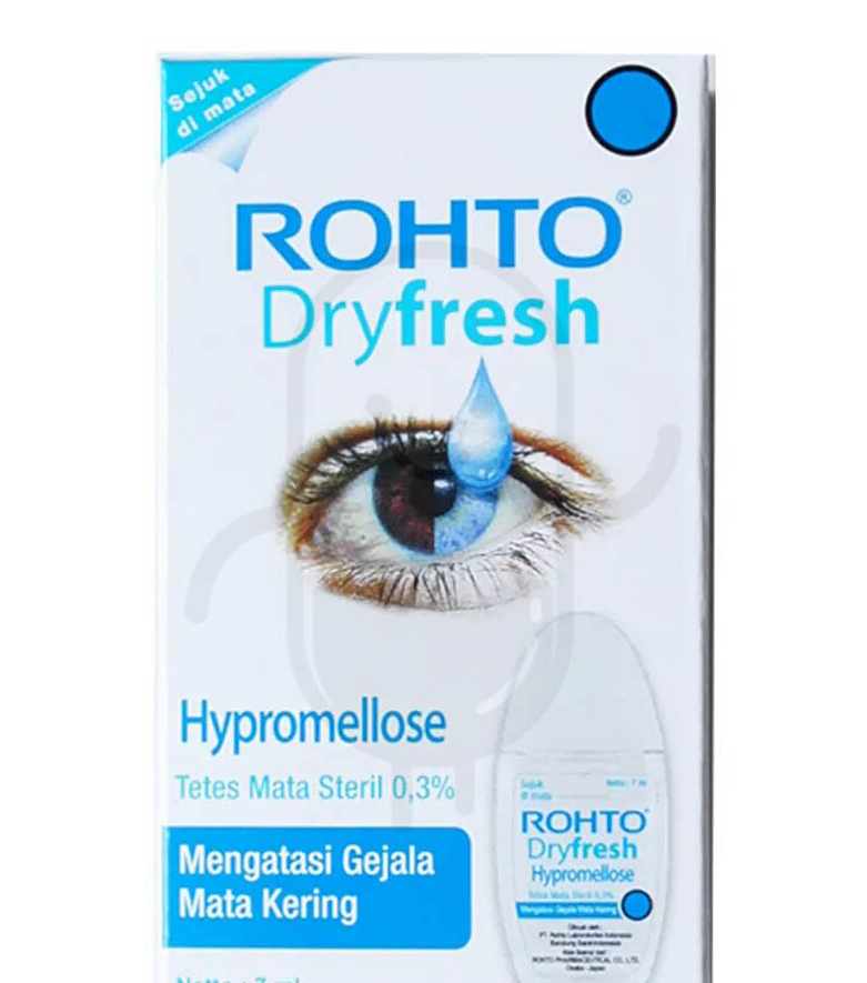 ROHTO DRYFRESH EYE DROPS ISI 7 ML BOTOL