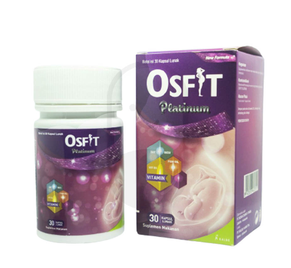 OSFIT PLATINUM BOTOL 30 KAPSUL LUNAK