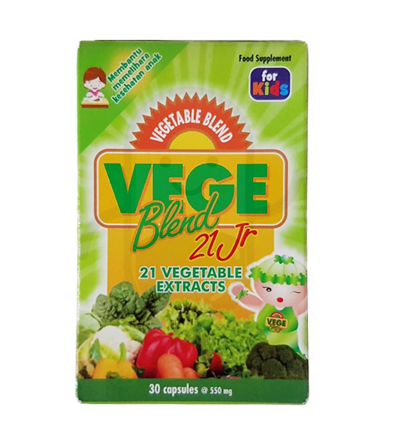 VEGEBLEND 21 JUNIOR BOX 30 KAPSUL