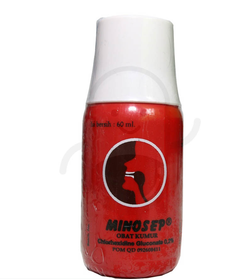 MINOSEP OBAT KUMUR MERAH 60 ML