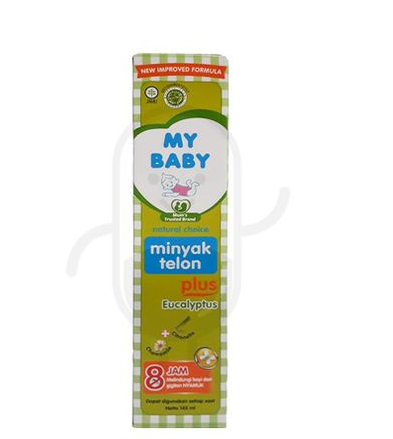 MY BABY MINYAK TELON PLUS 6 JAM BOTOL 145 ML
