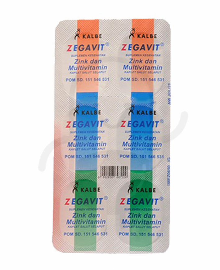 ZEGAVIT BLISTER ISI 6 KAPLET