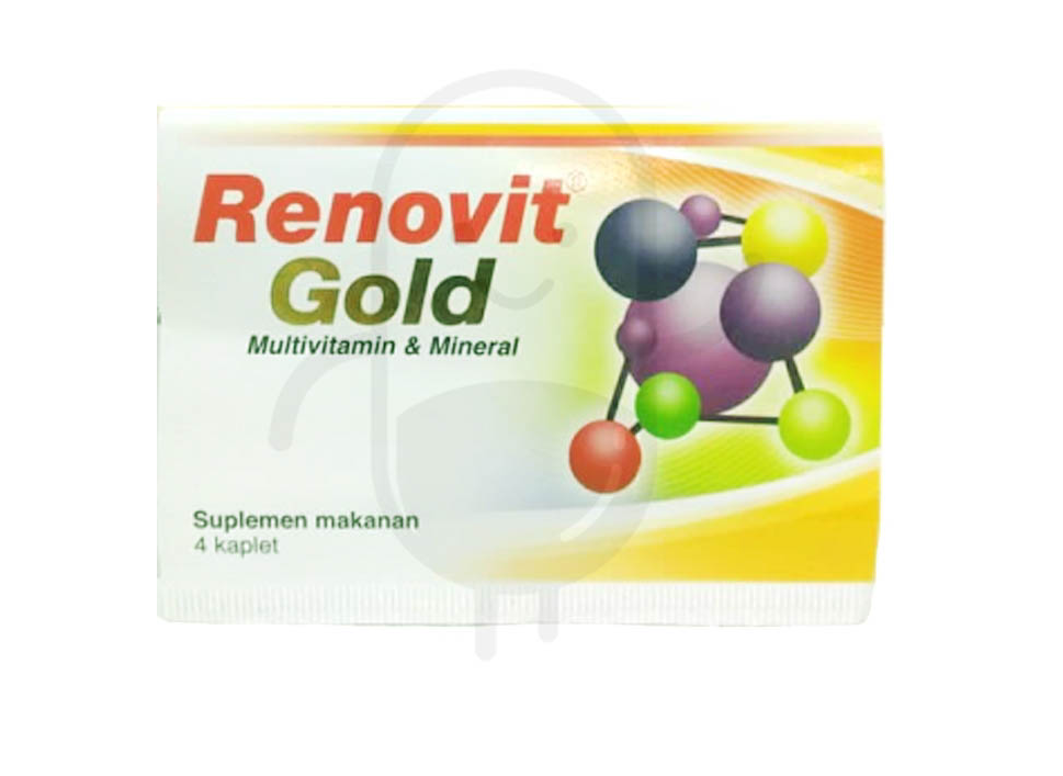 RENOVIT GOLD STRIP 4 KAPLET