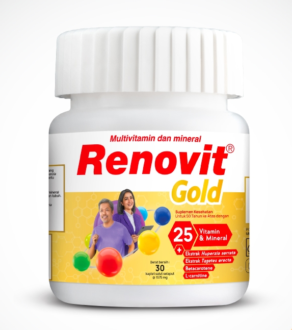 RENOVIT GOLD BOTOL 30 KAPLET