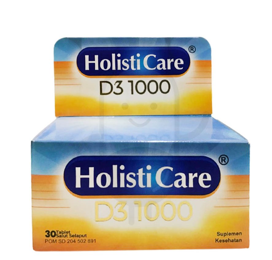 HOLISTICARE D3 1000 BOTOL 30 TABLET