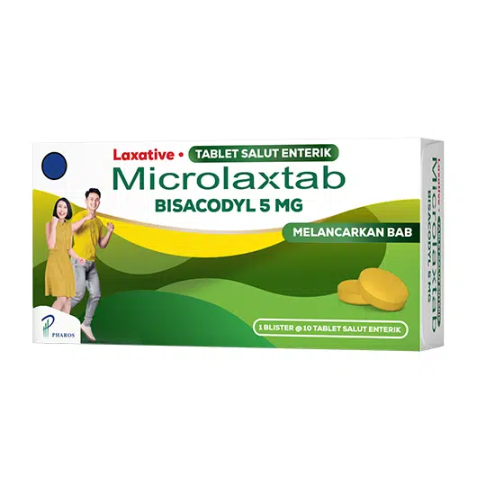 MICROLAXTAB 5 MG BOX 10 TABLET