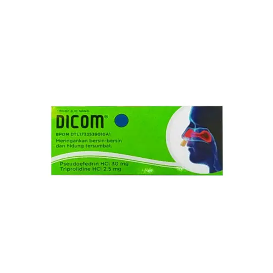DICOM STRIP ISI 10 TABLET