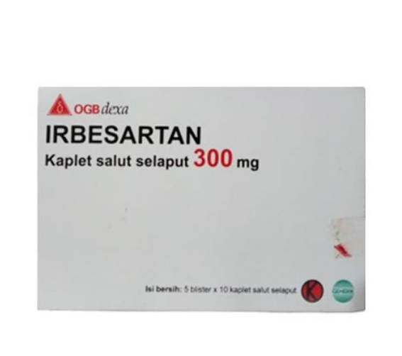 IRBESARTAN OGB DEXA MEDICA 300 MG BOX 50 KAPLET