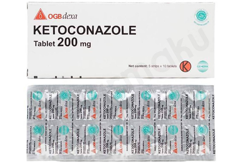 KETOCONAZOLE OGB DEXA MEDICA 200 MG BOX 50 TABLET