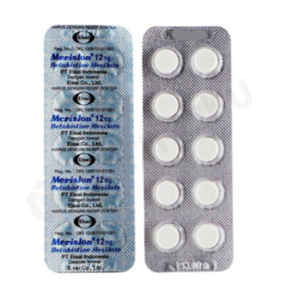 MERISLON 12 MG BLISTER 10 TABLET