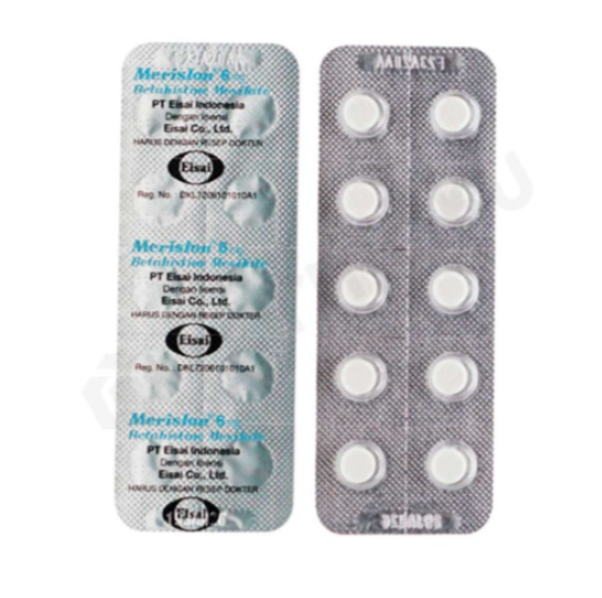 MERISLON 6 MG BLISTER 10 TABLET