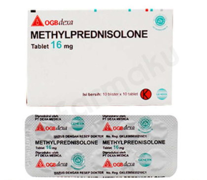METHYLPREDNISOLONE 16 MG OGB DEXA MEDICA BOX 100 TABLET