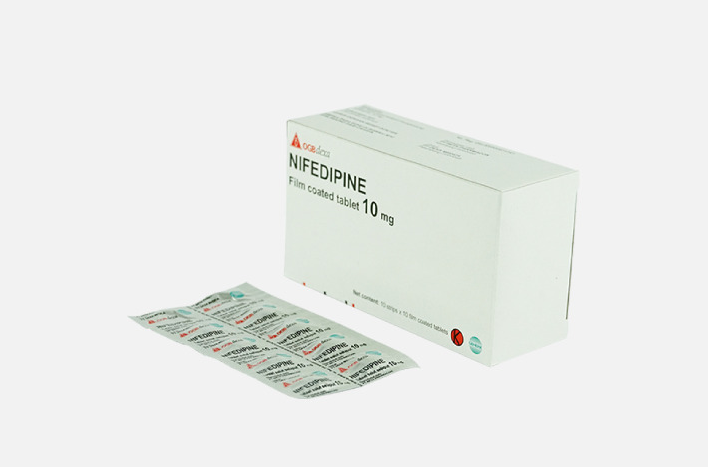 NIFEDIPINE OGB DEXA MEDICA 10 MG BOX 100 TABLET