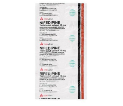 NIFEDIPINE OGB DEXA MEDICA 10 MG STRIP 10 TABLET